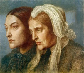 Christina G. Rossetti und Mutter